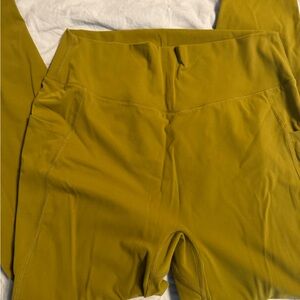 BUFFBUNNY Leggings Chartreuse Full length Size XXL